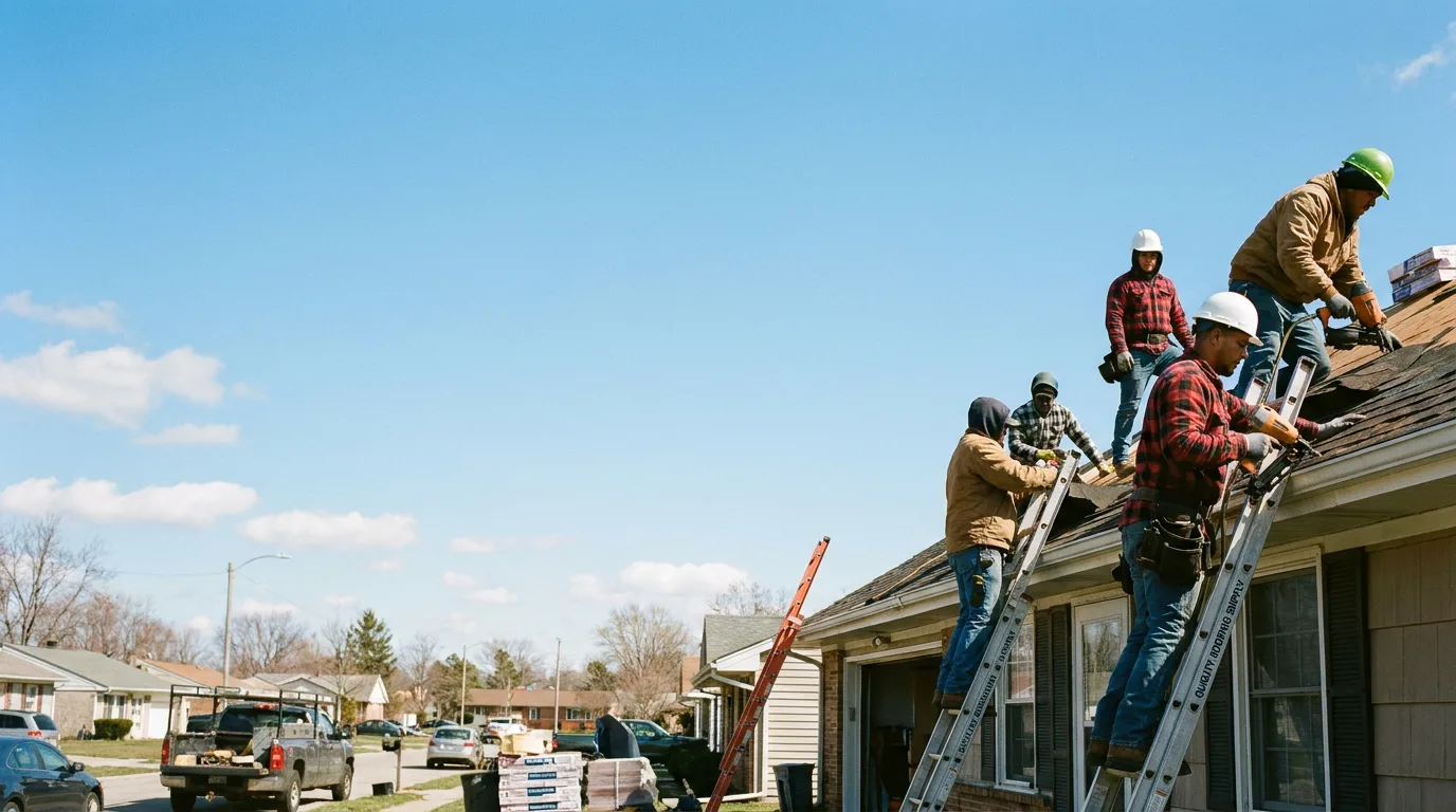 Roofing in Dupo, IL near me